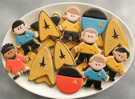 Simple Star Trek Cookies The Sweet Adventures Of Sugar Belle