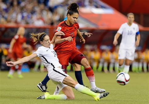 Watch international friendly online, preview and predictions of match on monday 7 june 2021. FIFA Women's World Cup 2015 Semi Final : USA beat Germany ...