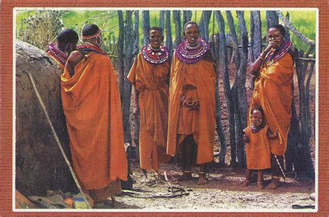 A Journey Of Postcards Masai Tribe Tanzania