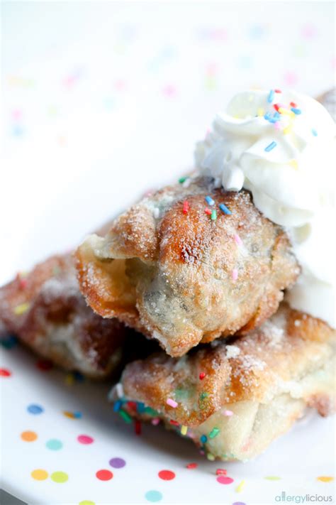 An egg white is pure protein. Dessert Egg Rolls (Chocolate Cake & Cream Cheese filled ...