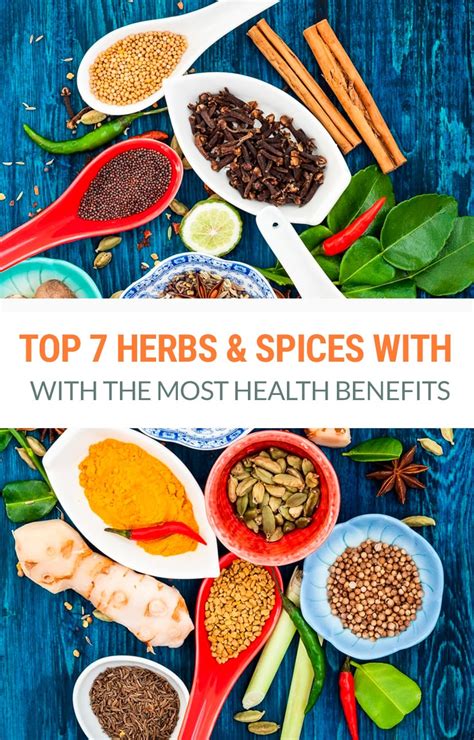 Herbs Spices With The Most Powerful Health Benefits