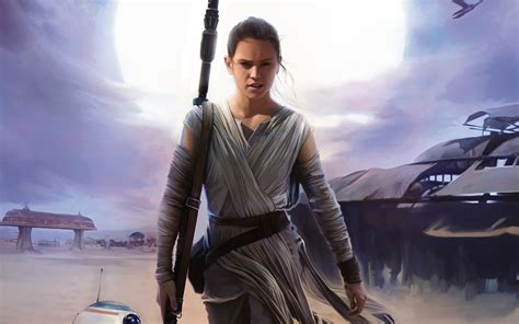 Rey Star Wars The Force Awakens Wallpapers Hd Wallpapers Id 15720