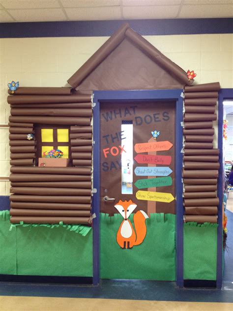 Just A Pic My Oldest Childs Class Door For Camp High Five We Didnt