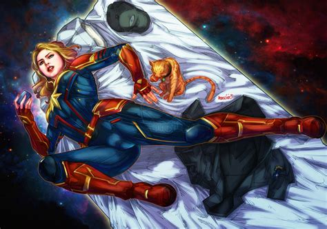 Captain Marvel Fanart Wallpaperhd Superheroes Wallpapers4k Wallpapers