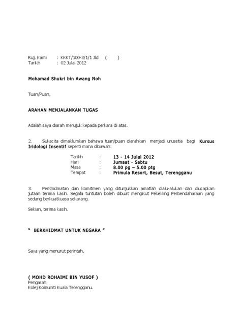 Feb 10, 2014 · sejarah kssr tahun 4 peta minda 1. Surat Arahan Menjalankan Tugas