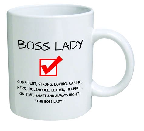 Start your day off right with a custom mug! funny coffee mugs and mugs with quotes: Funny Boss Lady ...