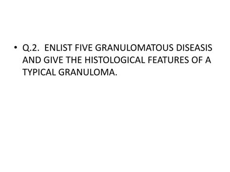 Ppt Older Granulomas Develop An Enclosing Rim Of Fibroblasts And
