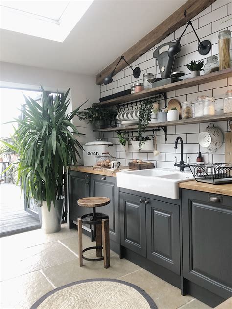 We like to have proper general lighting in the whole house, but we also enjoy turning off the main lights and switching on smaller mood lights for a. 6 ways to create a rustic Scandinavian kitchen | Industrial kitchen design, Scandinavian kitchen ...