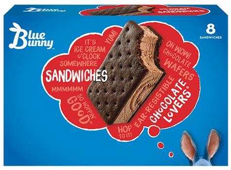 Blue Bunny Chocolate Lovers Ice Cream Sandwiches 8pk Reviews 2020