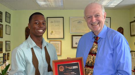 New York Attorney Richard Burke Honored For Mentoring Um Students Ole