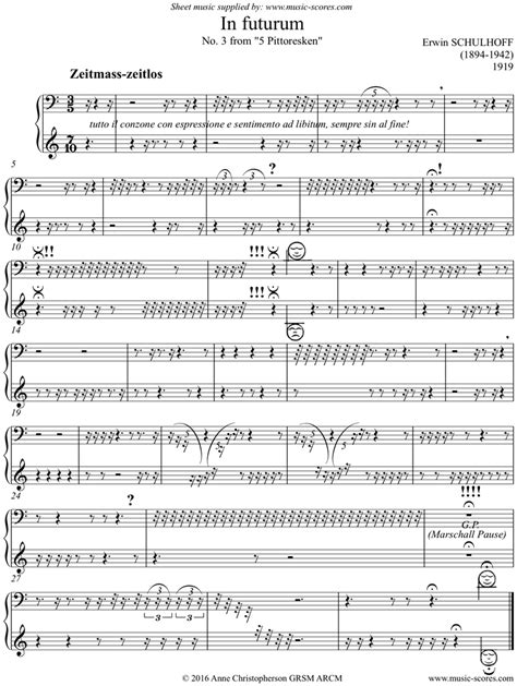 These exercises are perfect for building marimba & keyboard mallet technique & musicianship. From 5 Pittoresken: 3 Futurum sheet music by Erwin Schulhoff