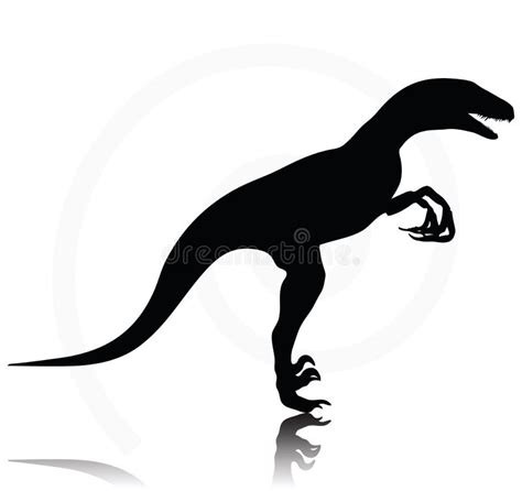 Dinosaurios Raptor 3d Renderizado Stock De Ilustración Ilustración