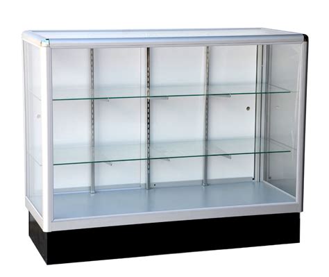 Full Vision Aluminum Display Showcases Glass Display Cabinets Cases Ablelin Store Fixtures Corp