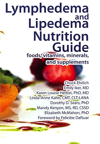 Lymphedema And Lipedema Nutrition Guide Book Lymphedema Products