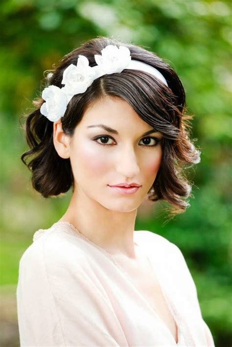 Elegant And Beautiful Bridal Hairstyles For Short Hair Ohh My My