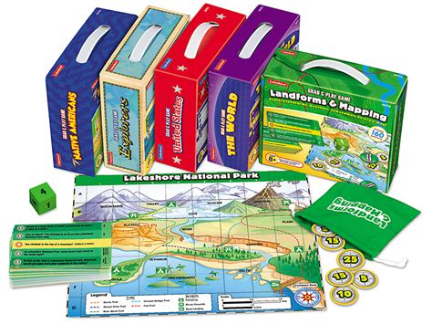Grab And Play Social Studies Games Complete Set At Lakeshore Learning