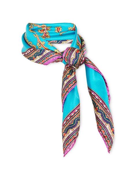 7 Summer Color Combos Youve Never Thought Of Before Silk Satin Scarf
