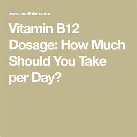 What foods are the highest in vitamin b12? Vitamin B12 Dosage: How Much Should You Take per Day? in ...