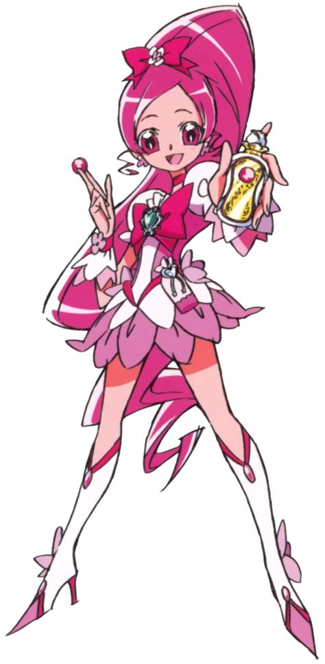 Image Heartcatch Pretty Cure Cure Blossom Pose6 Png Magical Girl Mahou Shoujo 魔法少女 Wiki
