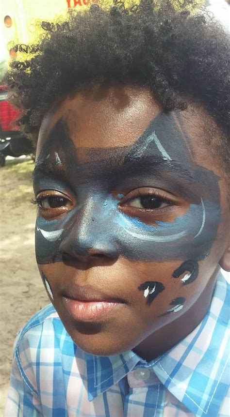 Black Panther Face Paint By Funfacesballoon On Deviantart