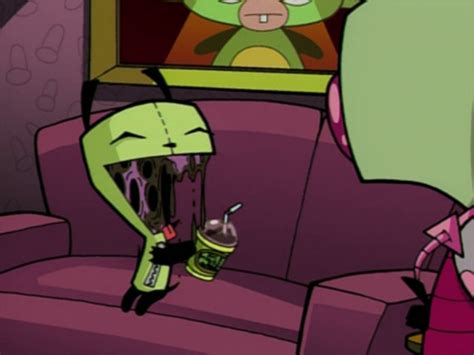 Image Gir Drinks Chocolate Bubble Gum Png Invader Zim Wiki Fandom Powered By Wikia