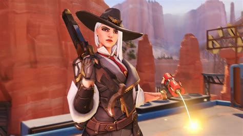 Ashe Overwatch Transparent Inside My Arms