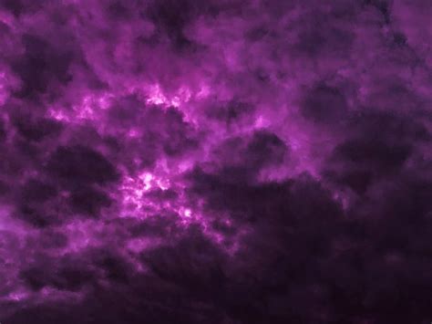 Download Wallpaper 800x600 Clouds Sky Purple Thick Dark Pocket Pc