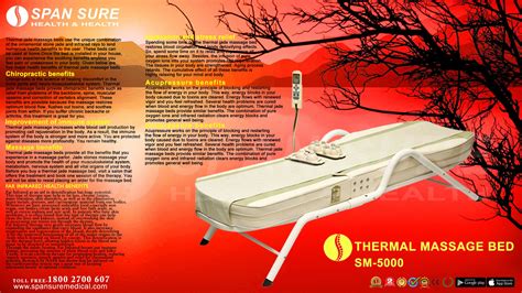 Spansure Thermal Massage Bed Massage Chair Spansure Medical Instruments Pvtltd