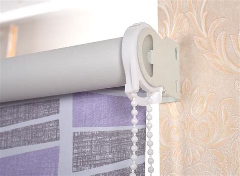The first part of your double roller blind is sheer; Ready-made Custom Double Layer Sheer Interior Roller Blind ...