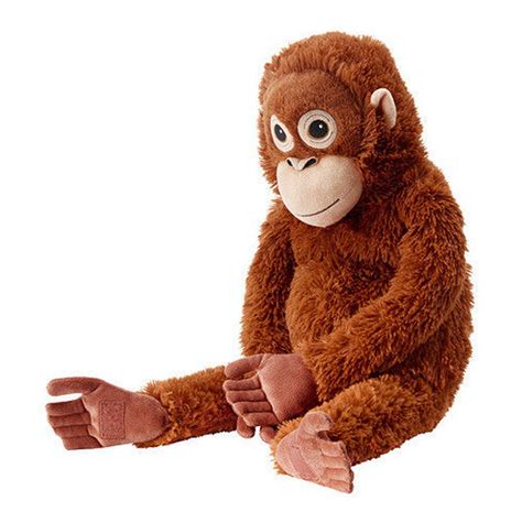 Ikea Djungelskog Orangutan Large Cheeky Monkey Ape 24 Soft Plush Toy Nwt