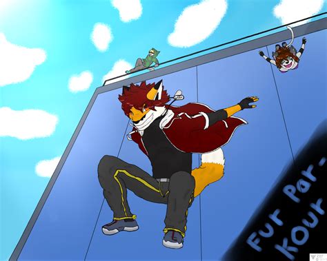 Fur Parkour All Places Are Playgrounds By Rainredfox On Deviantart
