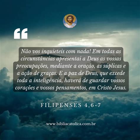Filipenses 46 7 Bíblia Católica Online