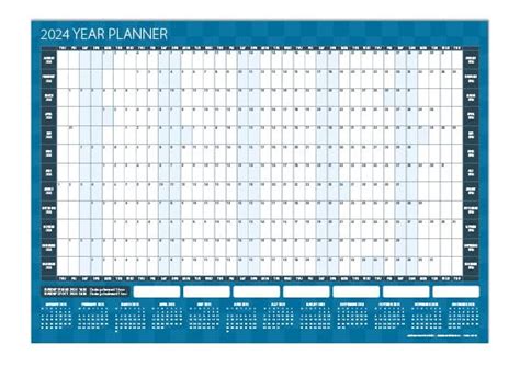 Buy A2 A4 2024 Wall Year Planneracademic Year 20232024 Double Sided
