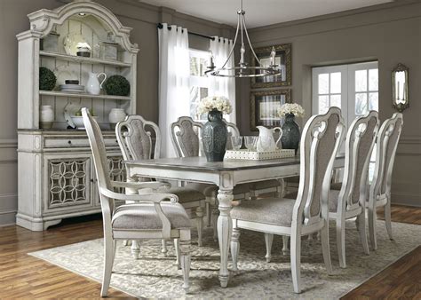 White Elegant Dining Room Sets Image To U