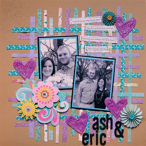 26 Brilliant Image Of Scrapbook Page Ideas For Couples Scrapbook Page