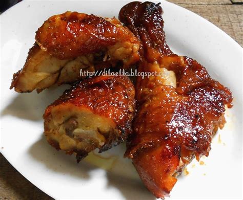 Ayam madu bakar simple guna pemanggang ajaib je | #ayammadubakarmerah. DilaElla.blogspot.com: Ayam Bakar Lada Hitam