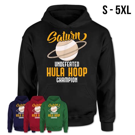 Saturn Undefeated Hula Hoop Champion Funny Planet Shirt Teezou Store