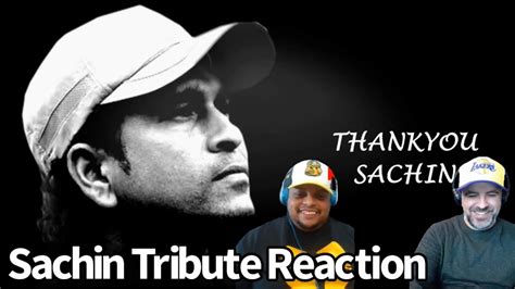 Thank You Sachin A Tribute To The God Of Cricket Sachin Tendulkar