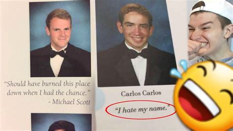 As a mere gag, they respond to a man's newspaper ad for a date, only to find it will greatly complicate their lives. Funniest High School Yearbook Quotes! - YouTube