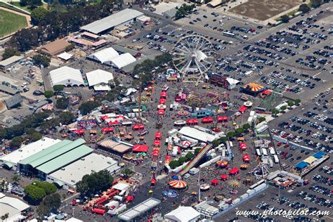 Orange County Fairgrounds Seen From Above During The Day Orange