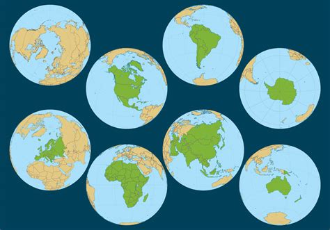 Globe Continent Vectors Download Free Vector Art Stock Graphics And Images