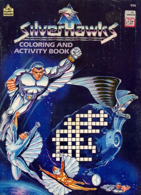 Silverhawks Coloring And Activity Book 1987 Happy House Retro Reprints