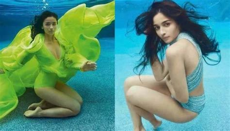 Alia Bhatt As Mermaid Her Fabulous Pose Underwater Went Viral Alia Bhatt Under Water