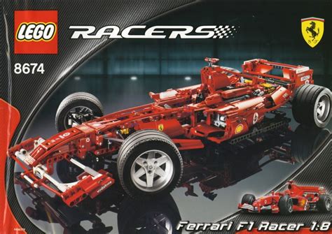 Lego ferrari f1 racer 1 8 8674. 8674-1: Ferrari F1 Racer 1:8 | Brickset: LEGO set guide and database