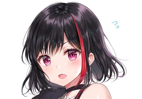 Anime Girl Wearing Bangs