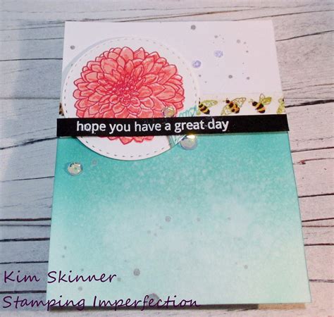 5 Cards With 1 Stamp Set From Whimsy Stamps Video Stamping Imperfection