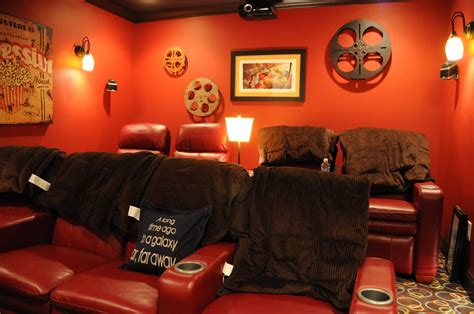 Home Theater Room Decorating Ideas The Polkadot Chair