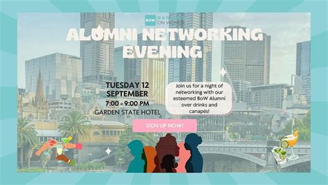 banking on women alumni networking evening garden state hotel melbourne september 12 2023