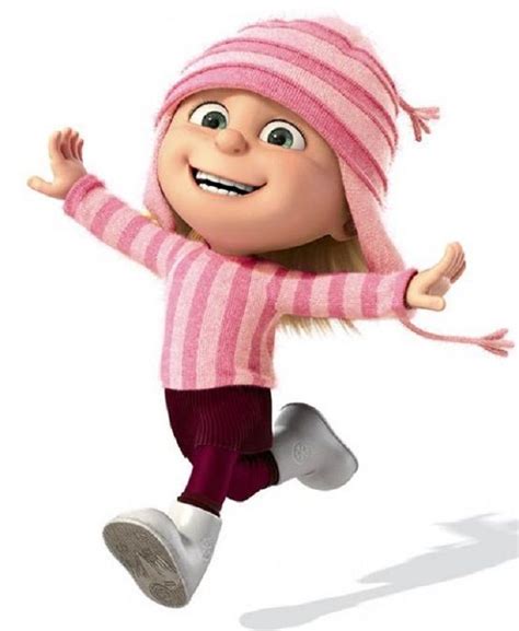 Despicable Me Edith Gru Voiced By Dana Gaier Is One Of Grus
