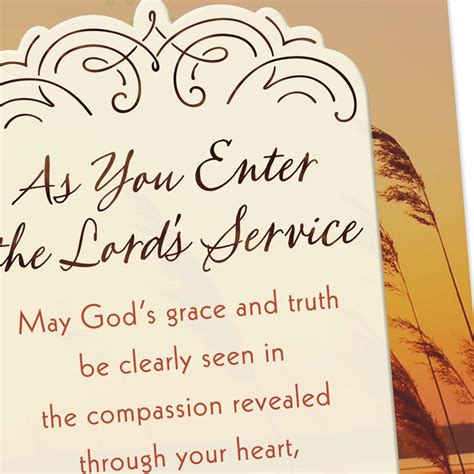 Natures Sunset Joining The Ministry Congratulations Card Greeting